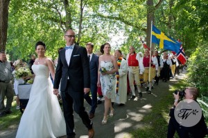 Swedish -wedding - tourist wedding -