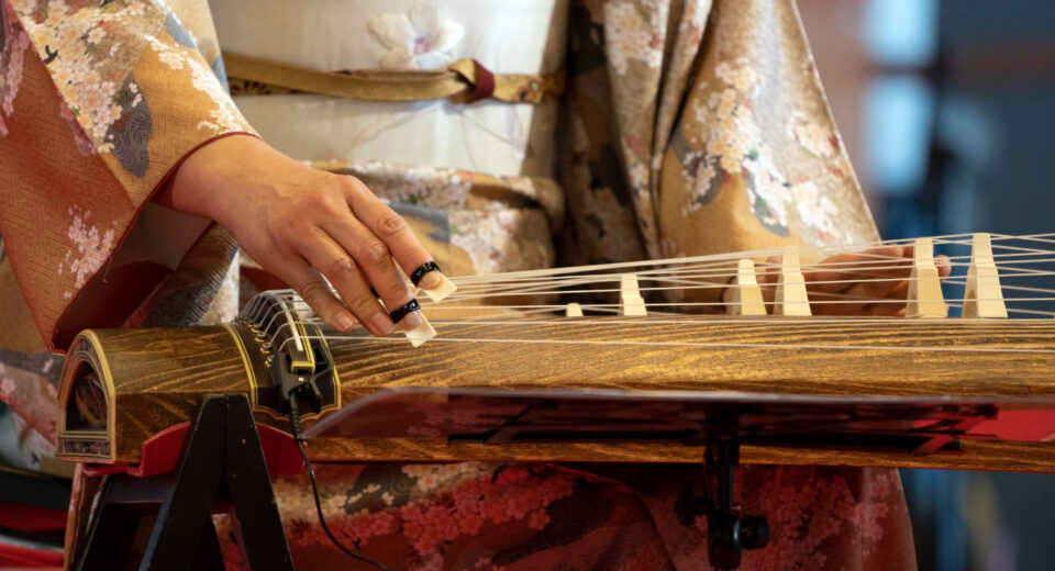 Japanese music instruments - destination wedding